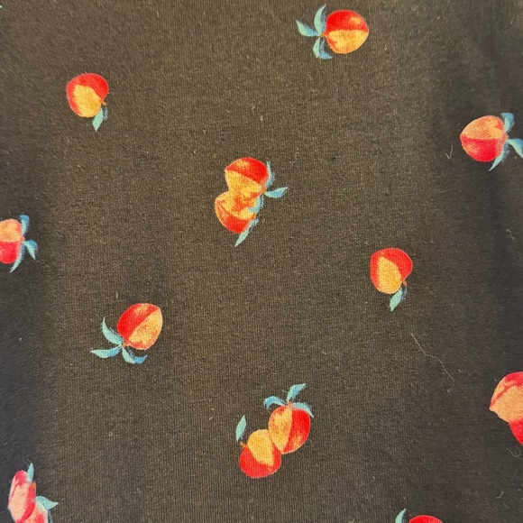 Torrid Women’s Black Leggings Peach Print Size 2X - Picture 5 of 11